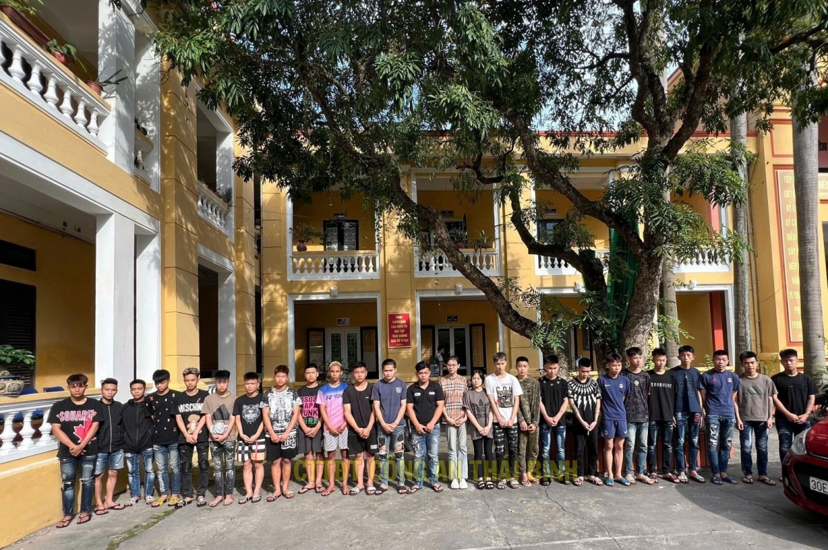 khởi tố 31 đối tượng gây rối trật tự công cộng ở thái bình hình ảnh 1 khoi to 31 doi tuong gay roi trat tu cong cong o thai binh hinh anh 1