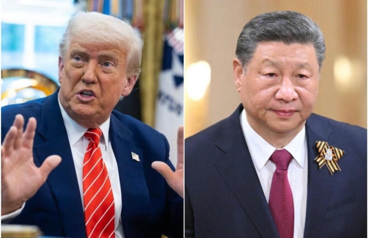 Tổng thống Mỹ Donald Trump và Chủ tịch Trung Quốc Tập Cận Bình. (Ảnh: Reuters)