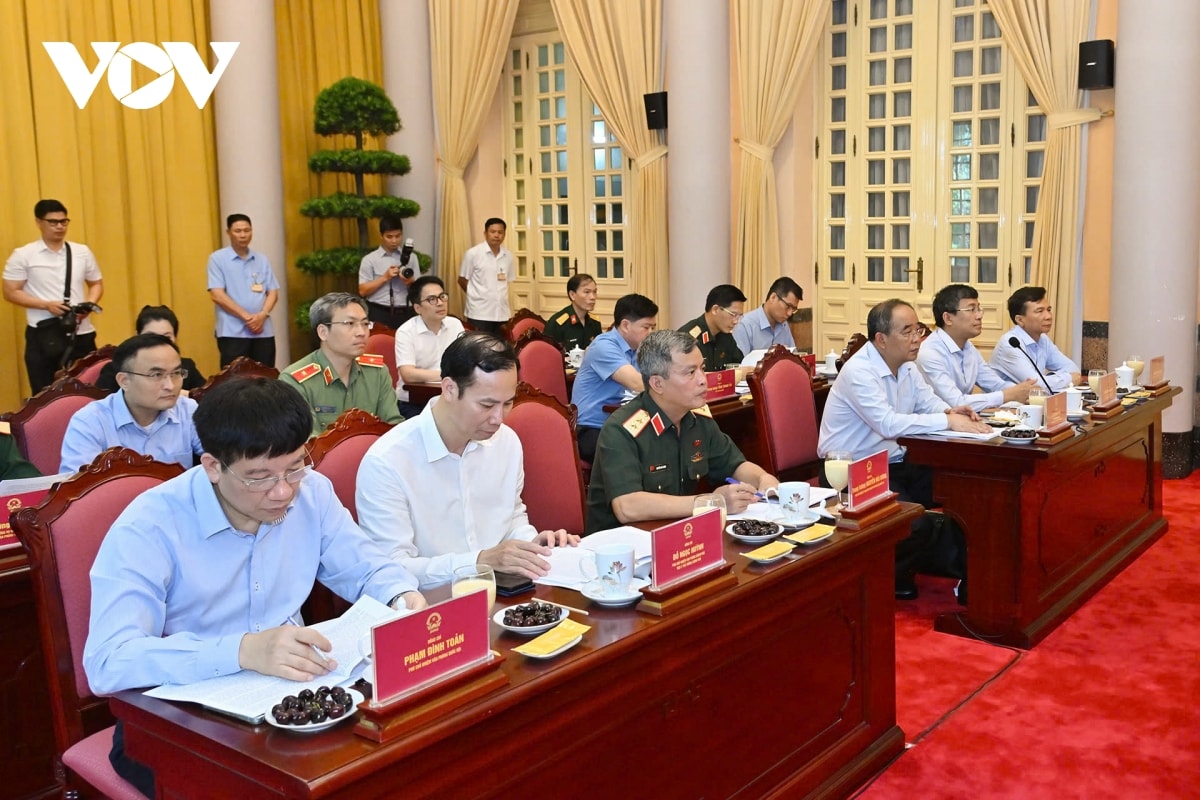 chu tich nuoc chu tri phien hop hoi dong quoc phong va an ninh hinh anh 5