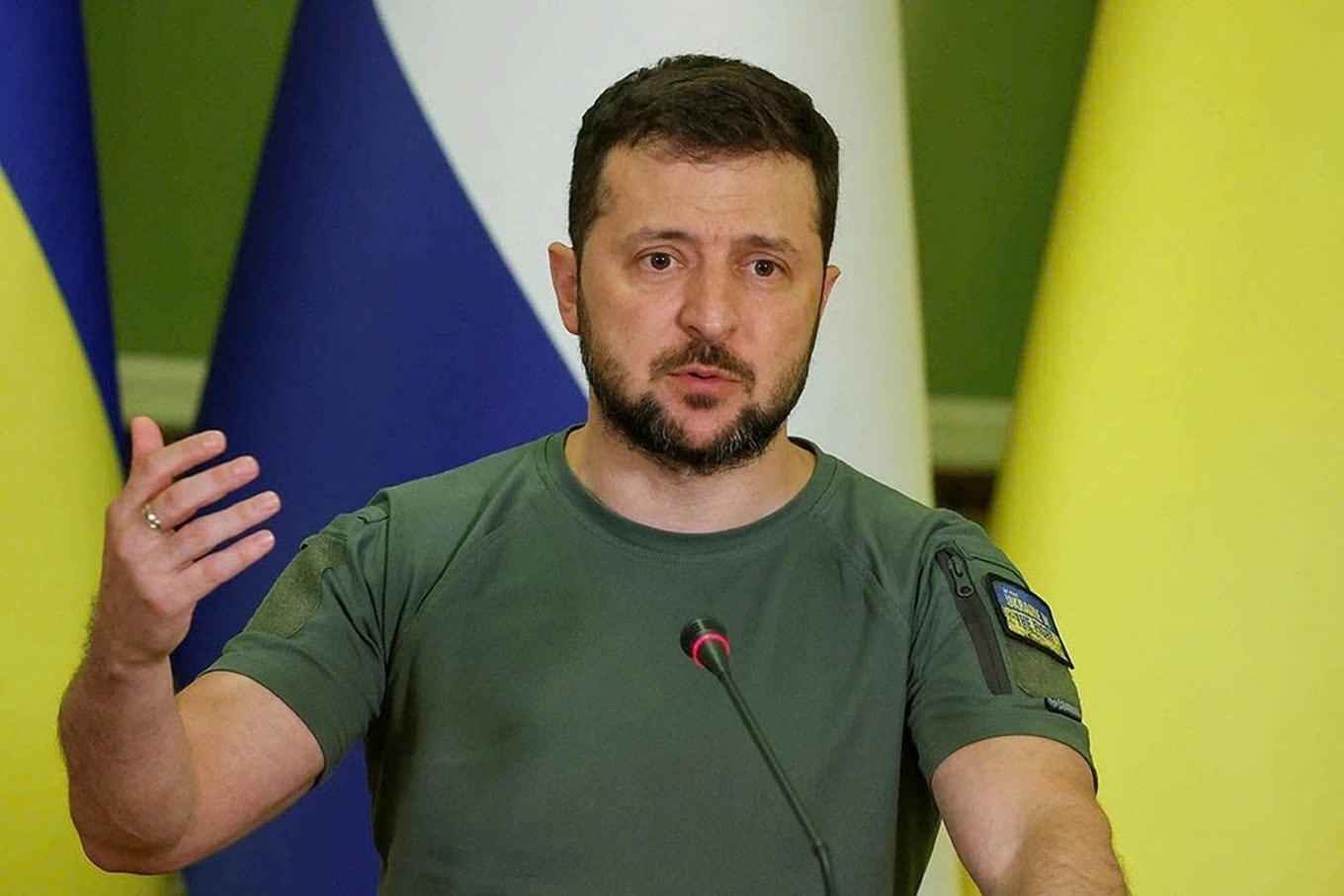 Tổng thống Ukraine Volodymyr Zelensky. (Ảnh IT)