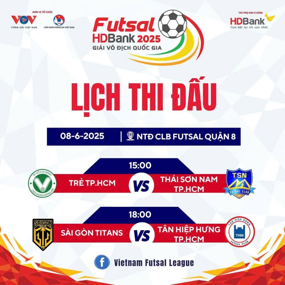 lịch thi đấu vòng 11 giải futsal hdbank vĐqg 2025 hình ảnh 2 lich thi dau vong 11 giai futsal hdbank vDqg 2025 hinh anh 2