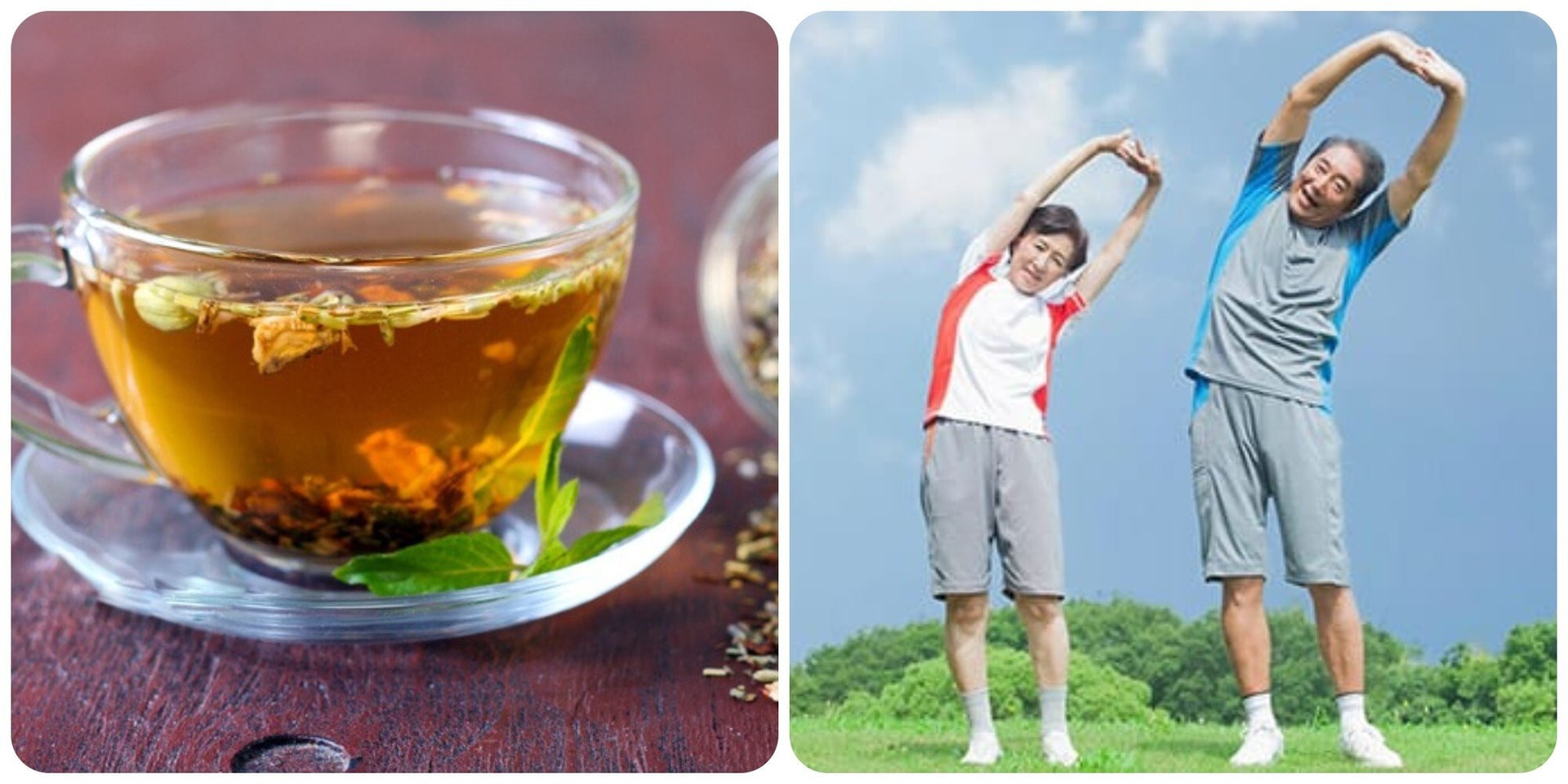 Uống trà thảo mộc và thường xuyên tập thể dục sẽ giúp gan khoẻ mạnh