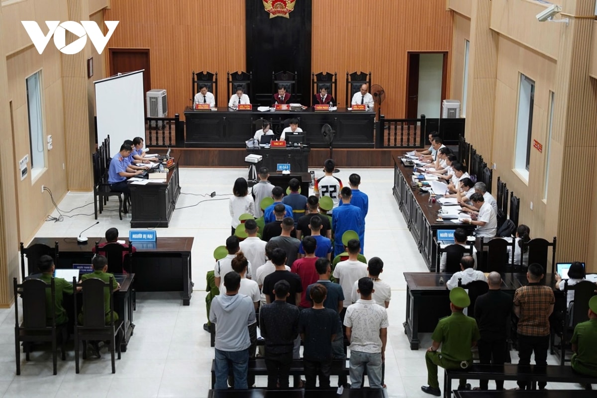 tuyên án 31 bị cáo lừa đảo, chiếm đoạt tài sản tại khu tam giác vàng hình ảnh 3 tuyen an 31 bi cao lua dao, chiem doat tai san tai khu tam giac vang hinh anh 3