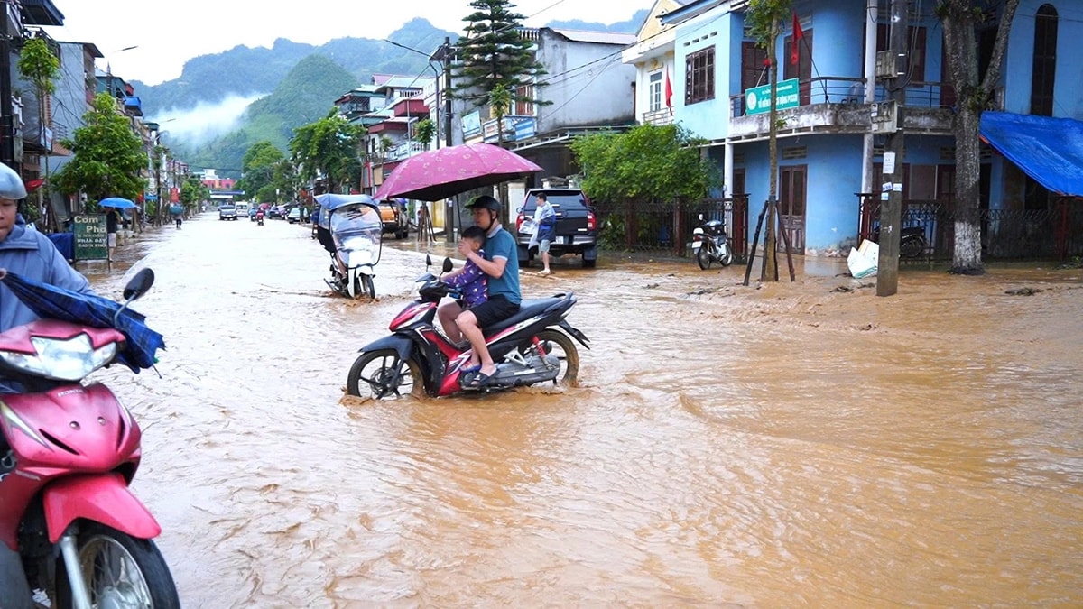 mưa lớn gây ngập lụt diện rộng tại huyện mường khương lào cai hình ảnh 3 mua lon gay ngap lut dien rong tai huyen muong khuong lao cai hinh anh 3