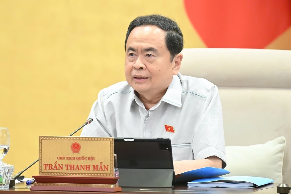 Chủ tịch Quốc hội Trần Thanh Mẫn.