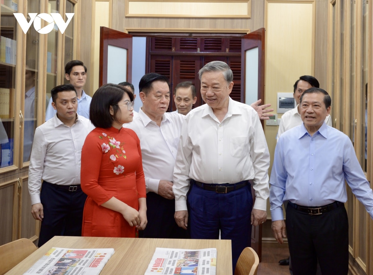 tong bi thu to lam lam viec voi ban tuyen giao va dan van trung uong hinh anh 6