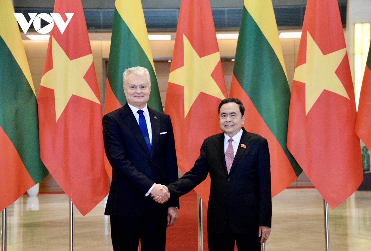 chủ tịch quốc hội trần thanh mẫn hội kiến tổng thống litva hình ảnh 1 chu tich quoc hoi tran thanh man hoi kien tong thong litva hinh anh 1