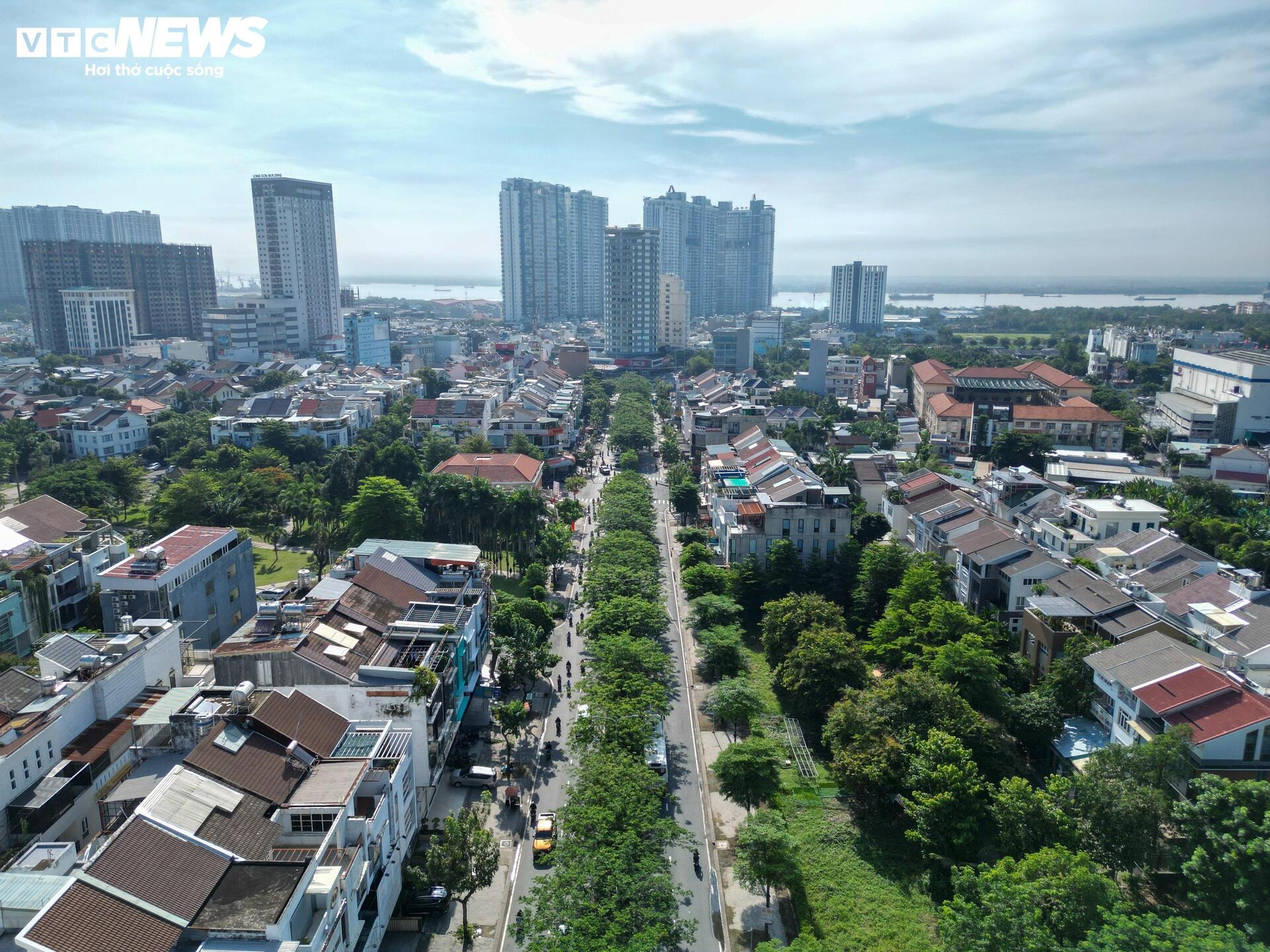 Cận cảnh vị trí xây đường trên cao, nối khu Nam Sài Gòn - sân bay Long Thành - 9