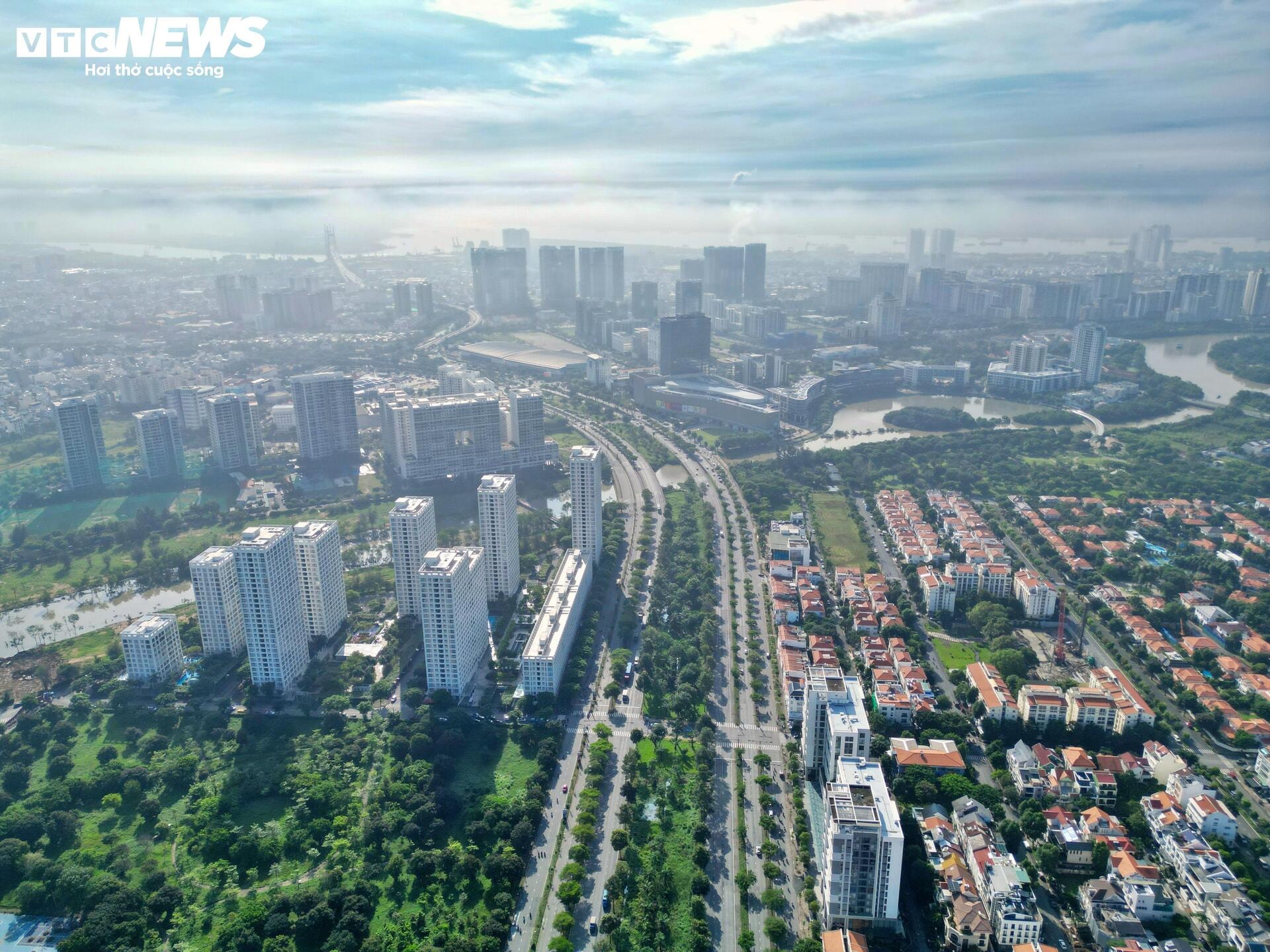 Cận cảnh vị trí xây đường trên cao, nối khu Nam Sài Gòn - sân bay Long Thành - 5