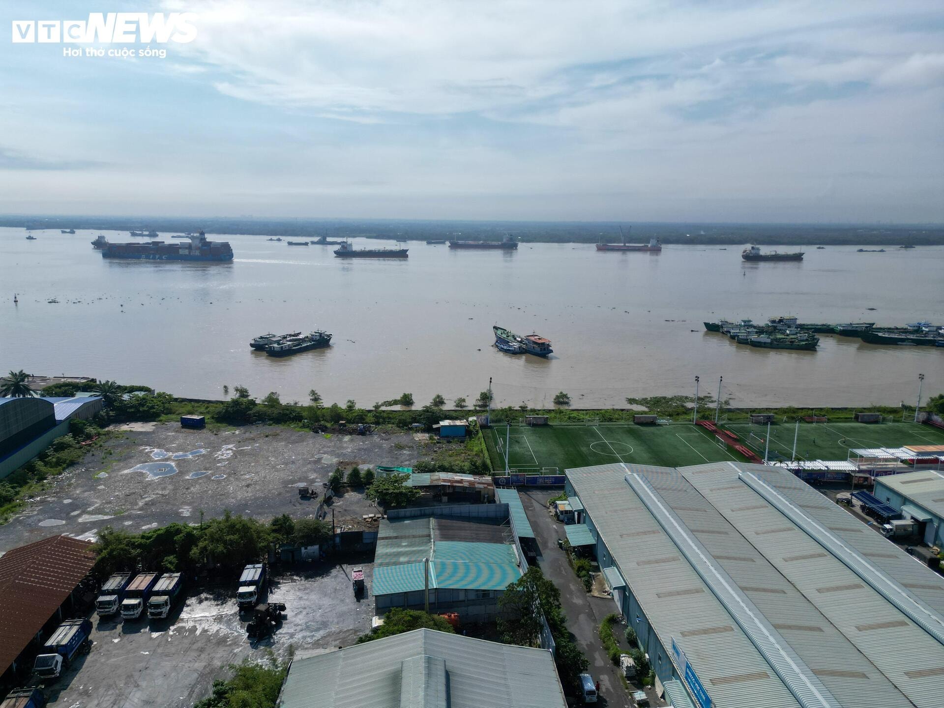 Cận cảnh vị trí xây đường trên cao, nối khu Nam Sài Gòn - sân bay Long Thành - 8