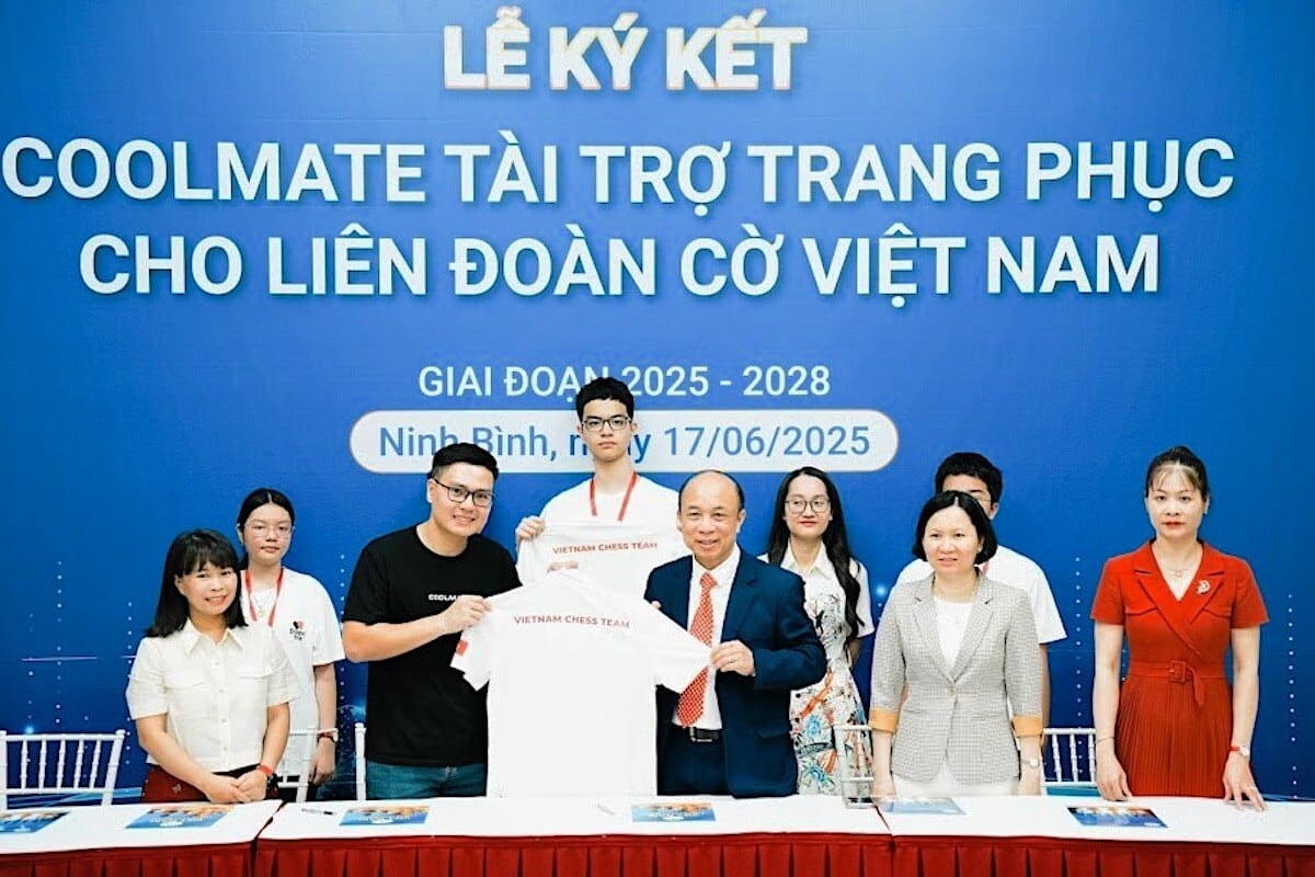 Liên đoàn cờ Việt Nam nhận thêm tài trợ.