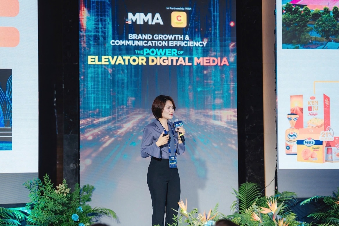 CMO Richy, bà Trịnh Vân, chia sẻ về chiến dịch ra mắt sản phẩm.