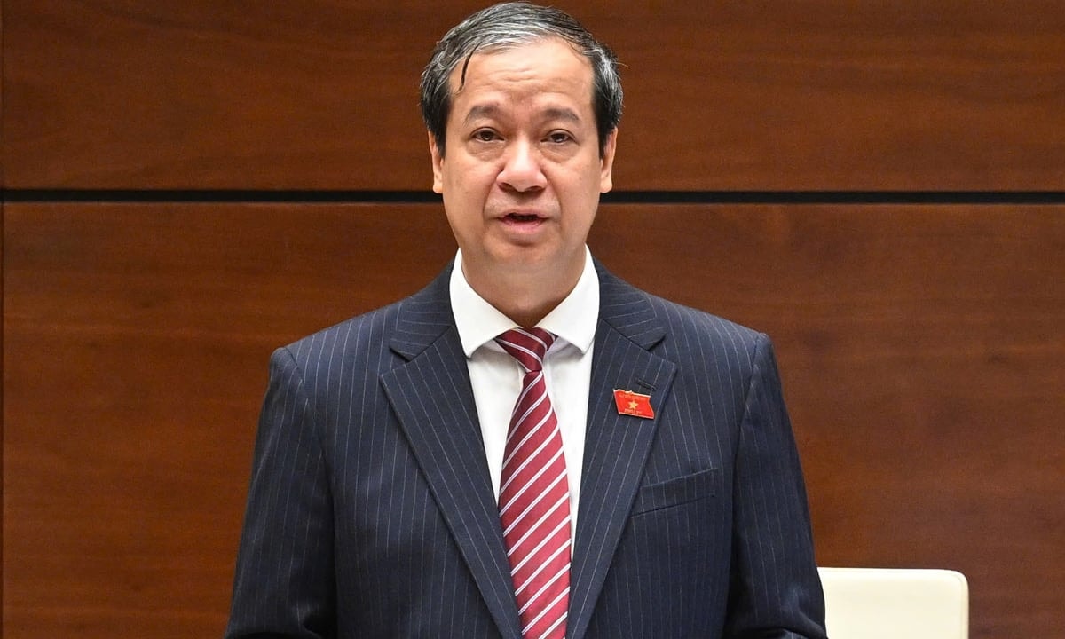 Bộ trưởng GD&ĐT Nguyễn Kim Sơn.