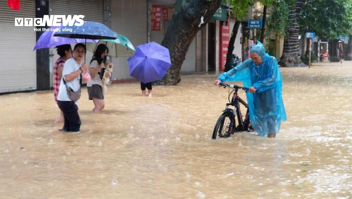 Dự báo thời tiết ngày 21/6, miền Bắc mưa lớn nhiều nơi, nguy cơ xuất hiện đợt lũ. (Ảnh minh hoạ)
