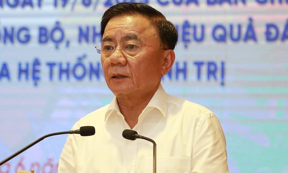 Thường trực Ban Bí thư Trần Cẩm Tú.