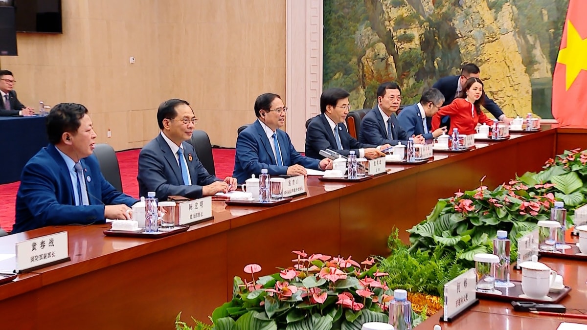 thủ tướng phạm minh chính hội đàm với thủ tướng quốc vụ viện trung quốc lý cường hình ảnh 3 thu tuong pham minh chinh hoi dam voi thu tuong quoc vu vien trung quoc ly cuong hinh anh 3