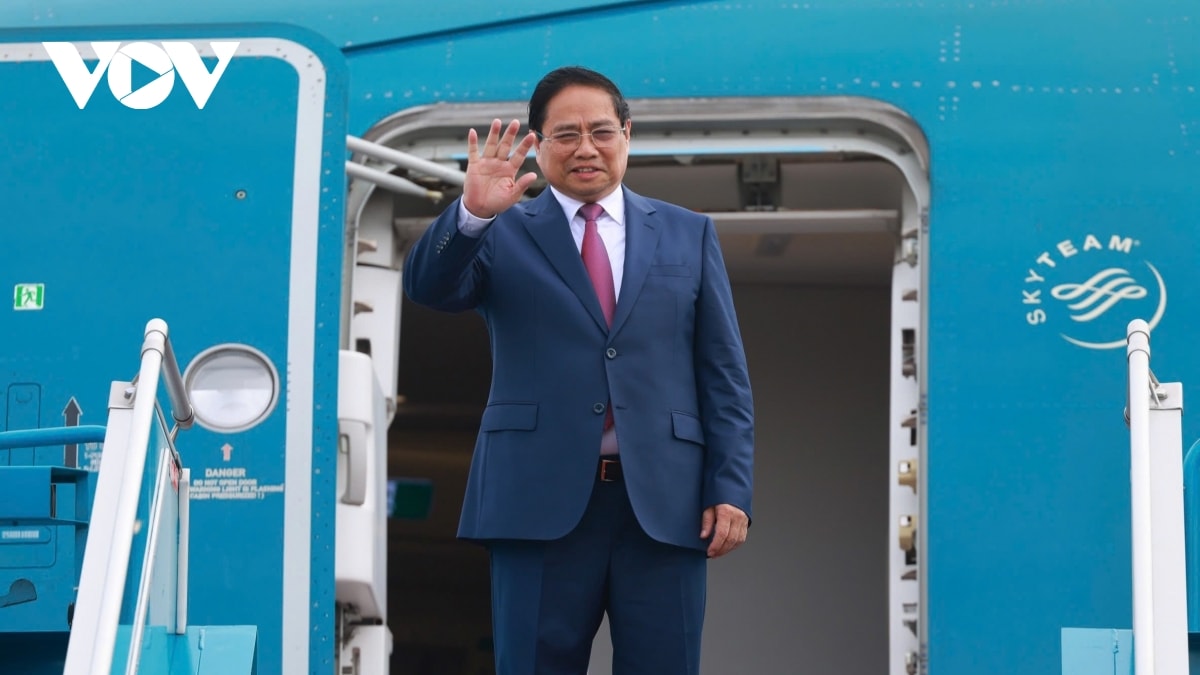 thủ tướng phạm minh chính đến trung quốc dự hội nghị wef thiên tân 2025 hình ảnh 1 thu tuong pham minh chinh den trung quoc du hoi nghi wef thien tan 2025 hinh anh 1