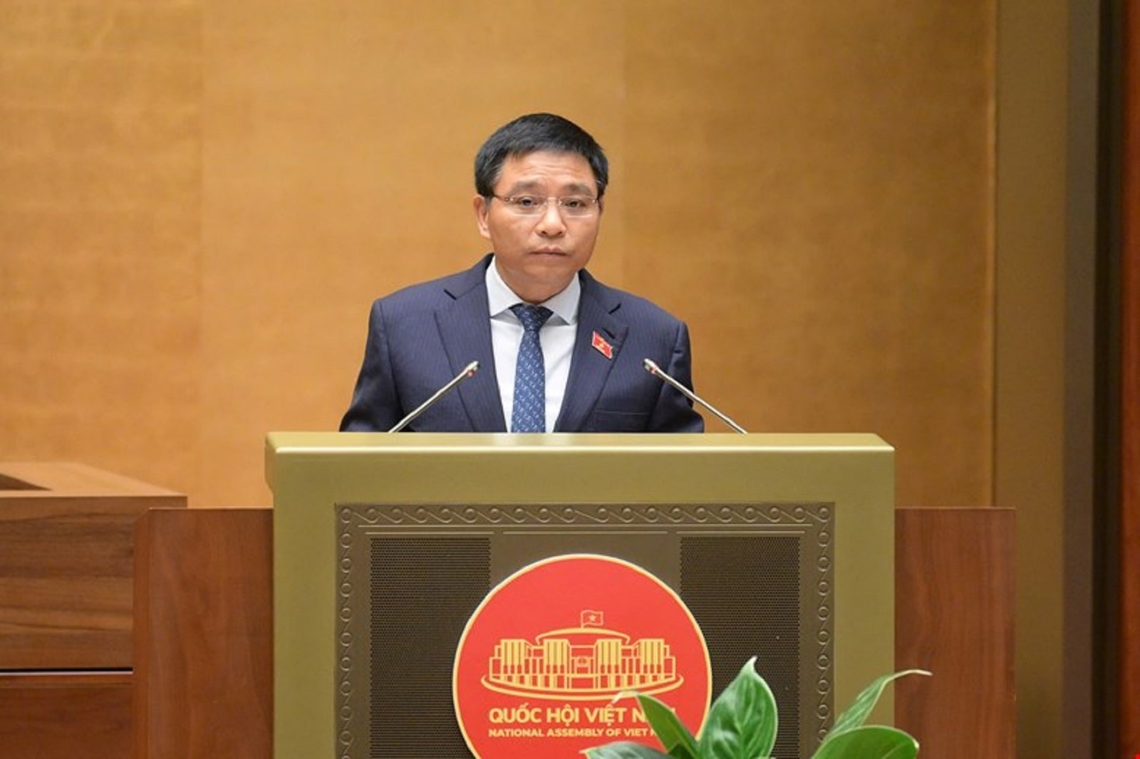Bộ trưởng Nguyễn Văn Thắng. (Ảnh: Media Quốc hội)