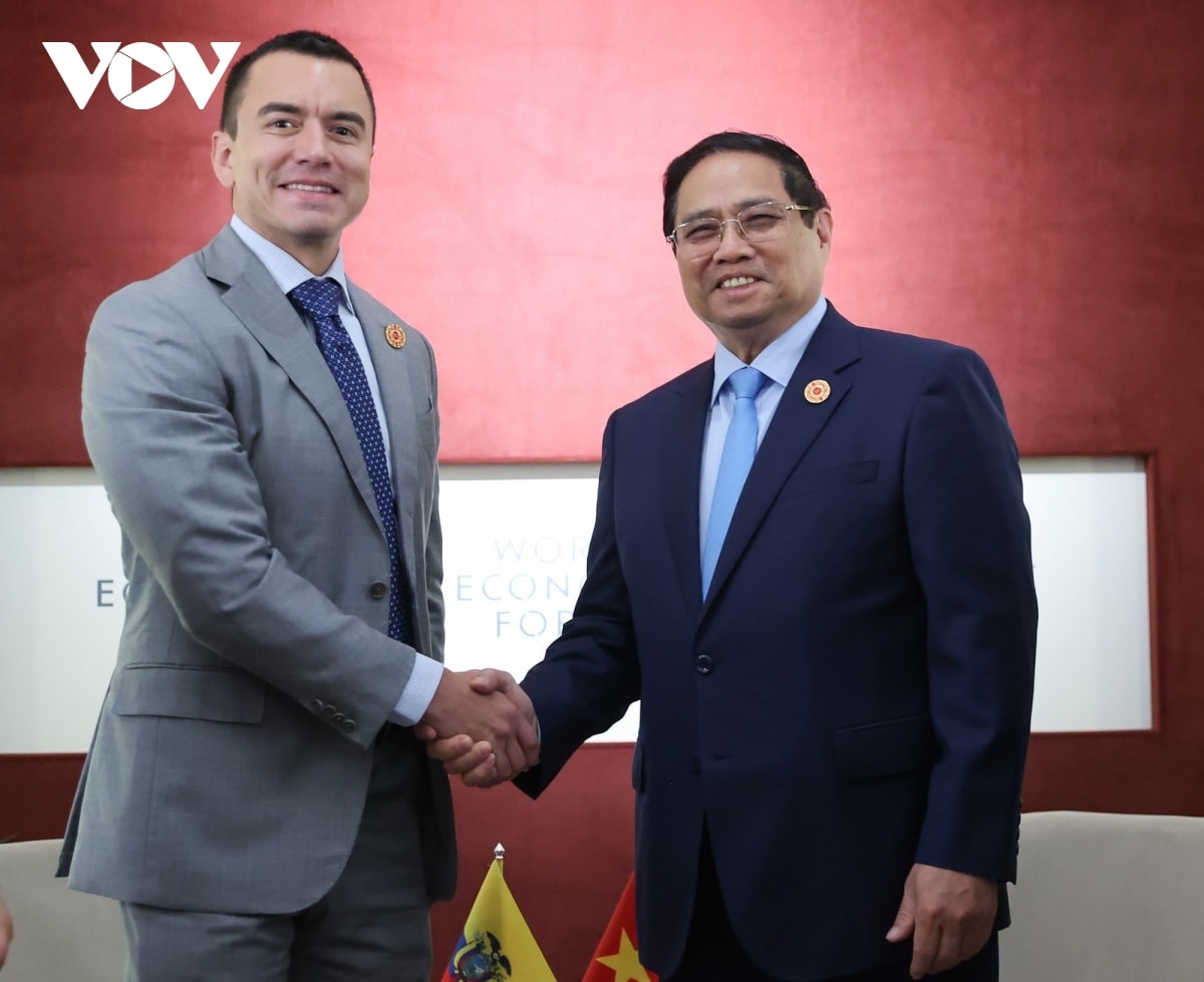 thủ tướng chính phủ phạm minh chính gặp tổng thống ecuador daniel noboa hình ảnh 1 thu tuong chinh phu pham minh chinh gap tong thong ecuador daniel noboa hinh anh 1