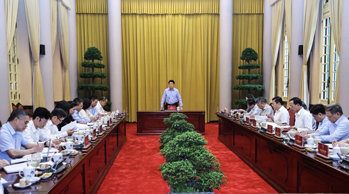 chủ tịch nước văn phòng chủ tịch nước tham mưu những nội dung sát thực tiễn, có chiều sâu hình ảnh 2 chu tich nuoc van phong chu tich nuoc tham muu nhung noi dung sat thuc tien, co chieu sau hinh anh 2