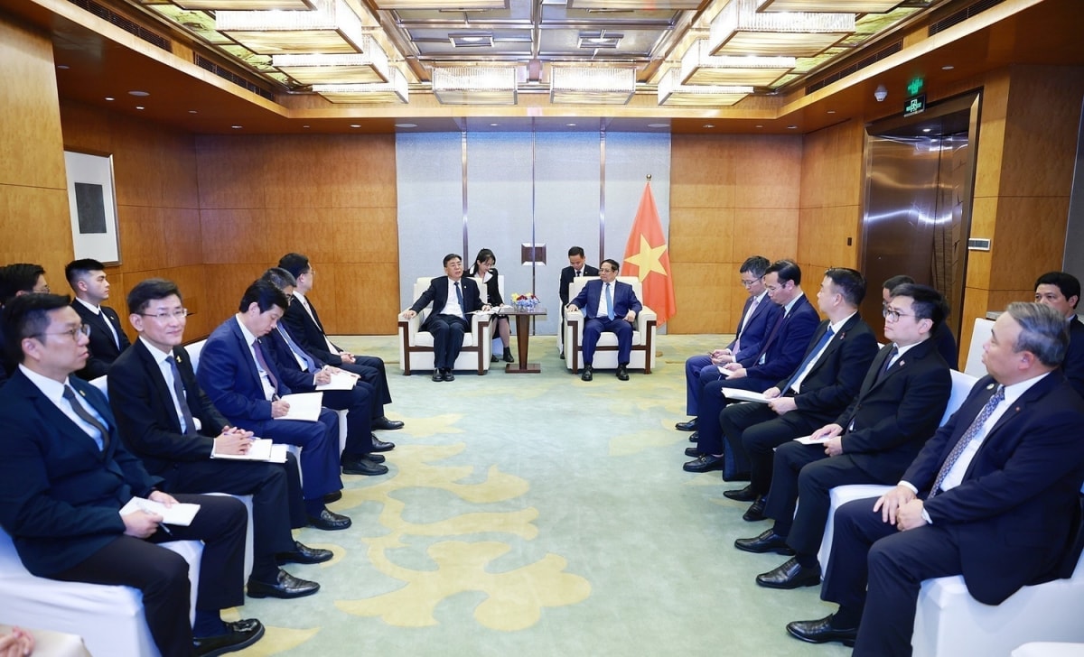 thủ tướng phạm minh chính làm việc với các doanh nghiệp hàng đầu trung quốc hình ảnh 2 thu tuong pham minh chinh lam viec voi cac doanh nghiep hang dau trung quoc hinh anh 2