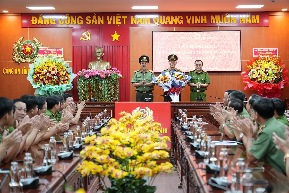 phó giám đốc công an bình thuận làm phó cục trưởng cục an ninh chính trị nội bộ hình ảnh 1 pho giam doc cong an binh thuan lam pho cuc truong cuc an ninh chinh tri noi bo hinh anh 1