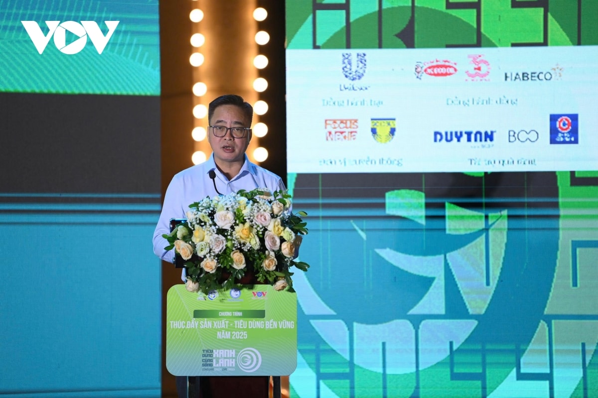khai mạc triển lãm thúc đẩy sản xuất - tiêu dùng bền vững 2025 tại hà nội hình ảnh 2 khai mac trien lam thuc day san xuat - tieu dung ben vung 2025 tai ha noi hinh anh 2