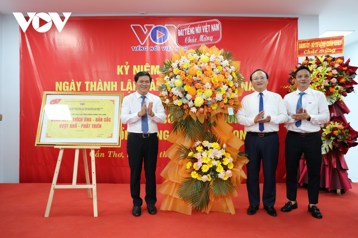 khánh thành trụ sở mới của cơ quan thường trú vov tại Đbscl hình ảnh 3 khanh thanh tru so moi cua co quan thuong tru vov tai Dbscl hinh anh 3