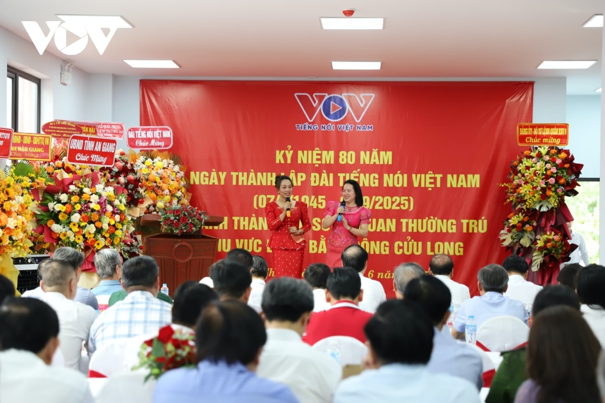 khánh thành trụ sở mới của cơ quan thường trú vov tại Đbscl hình ảnh 7 khanh thanh tru so moi cua co quan thuong tru vov tai Dbscl hinh anh 7