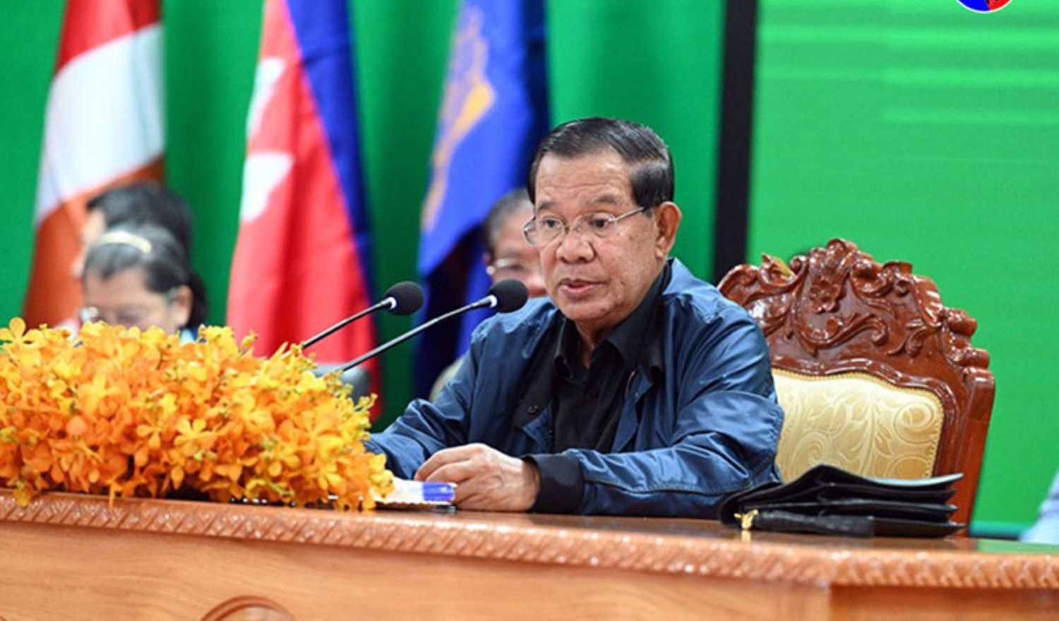 Chủ tịch Thượng viện Campuchia Hun Sen. (Ảnh: AKP)