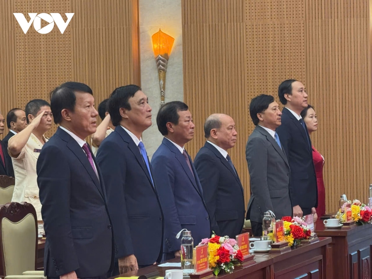 lanh dao Dang, nha nuoc du le cong bo cac nghi quyet, quyet dinh sap nhap don vi hanh chinh hinh anh 18