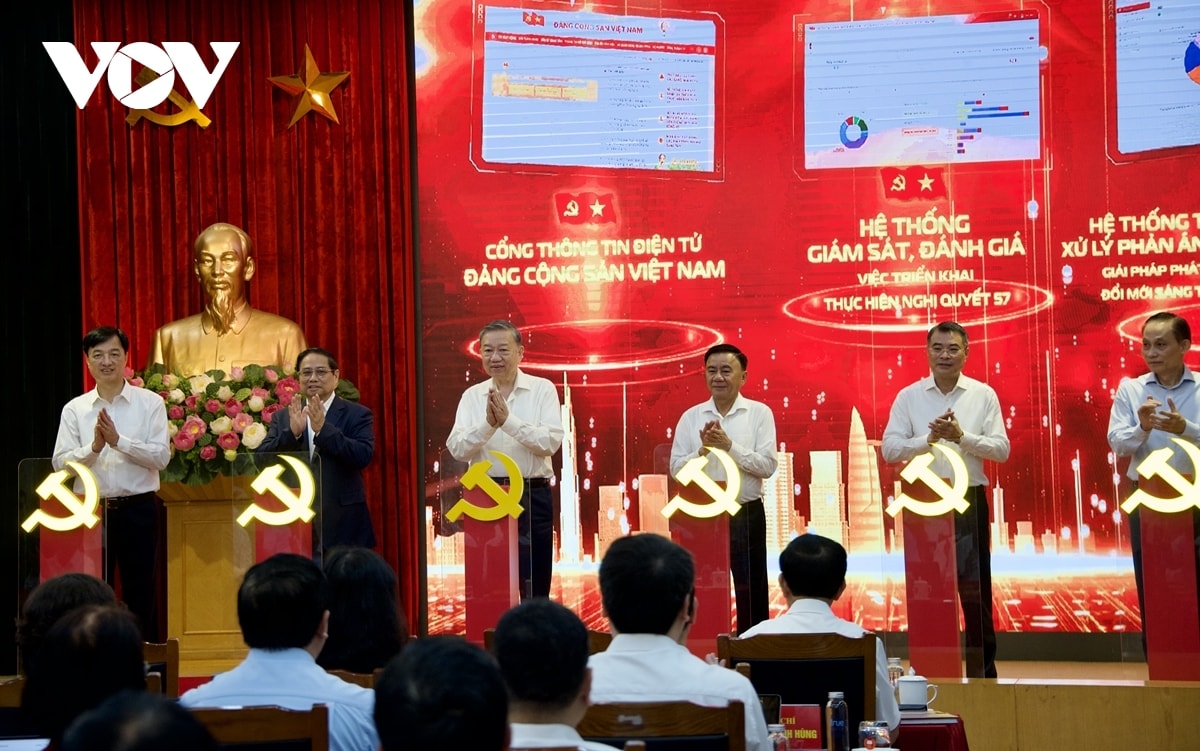 tong bi thu to lam chu tri hoi nghi so ket ve thuc hien nghi quyet 57-nq tw hinh anh 4