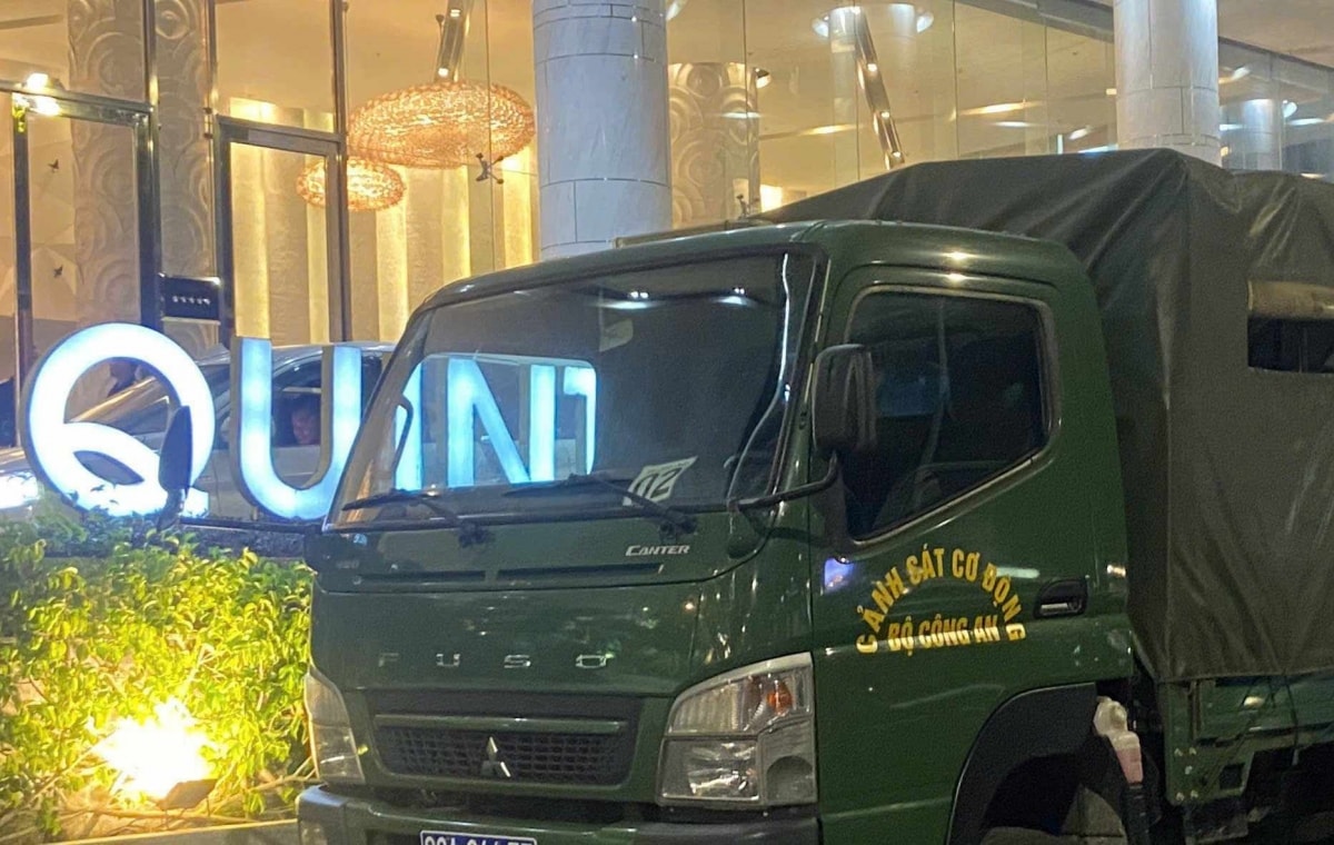 công an khám xét khách sạn 5 sao ở khánh hòa hình ảnh 1 cong an kham xet khach san 5 sao o khanh hoa hinh anh 1