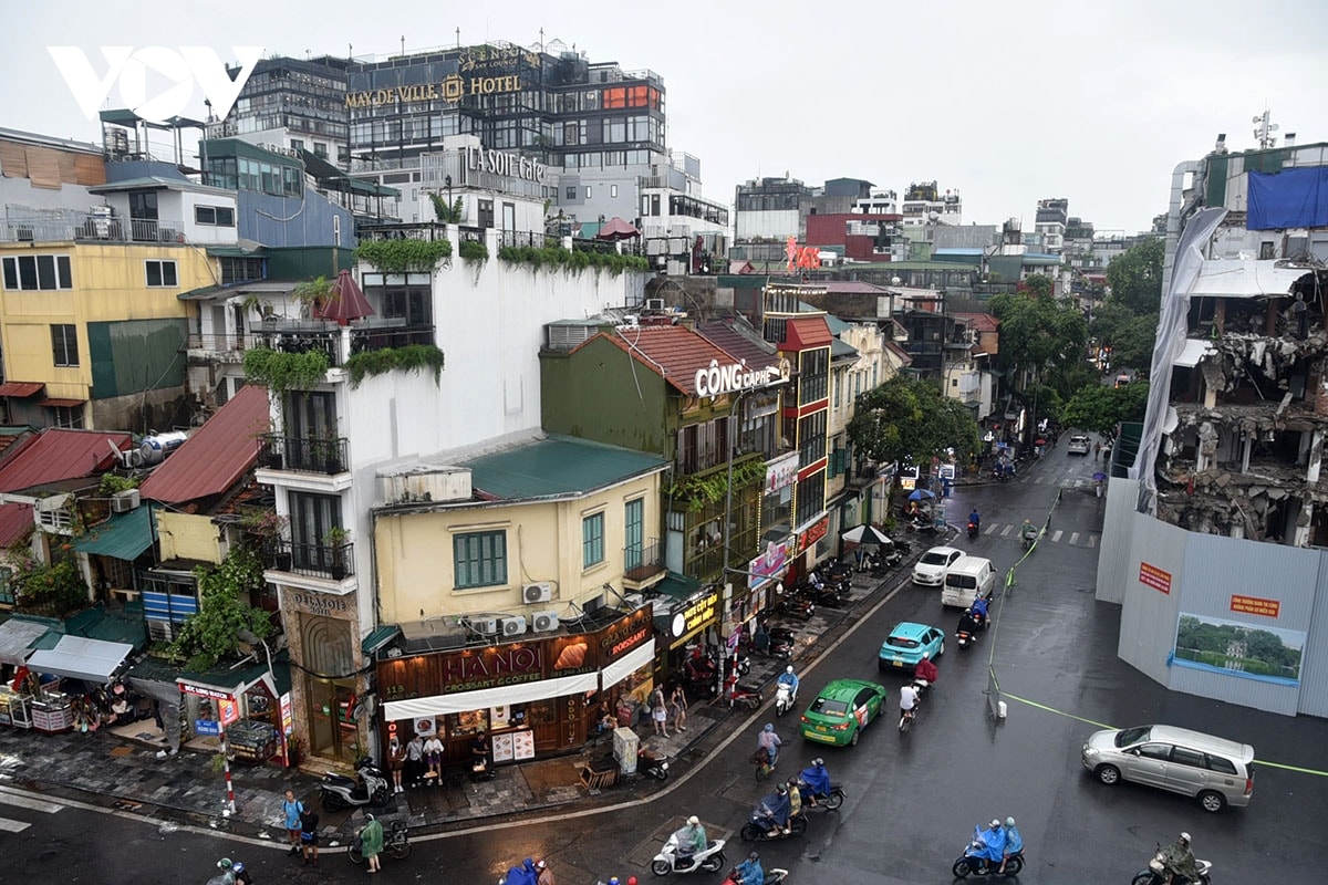 toan canh pha do toa nha ham ca map nhin tu tren cao hinh anh 8