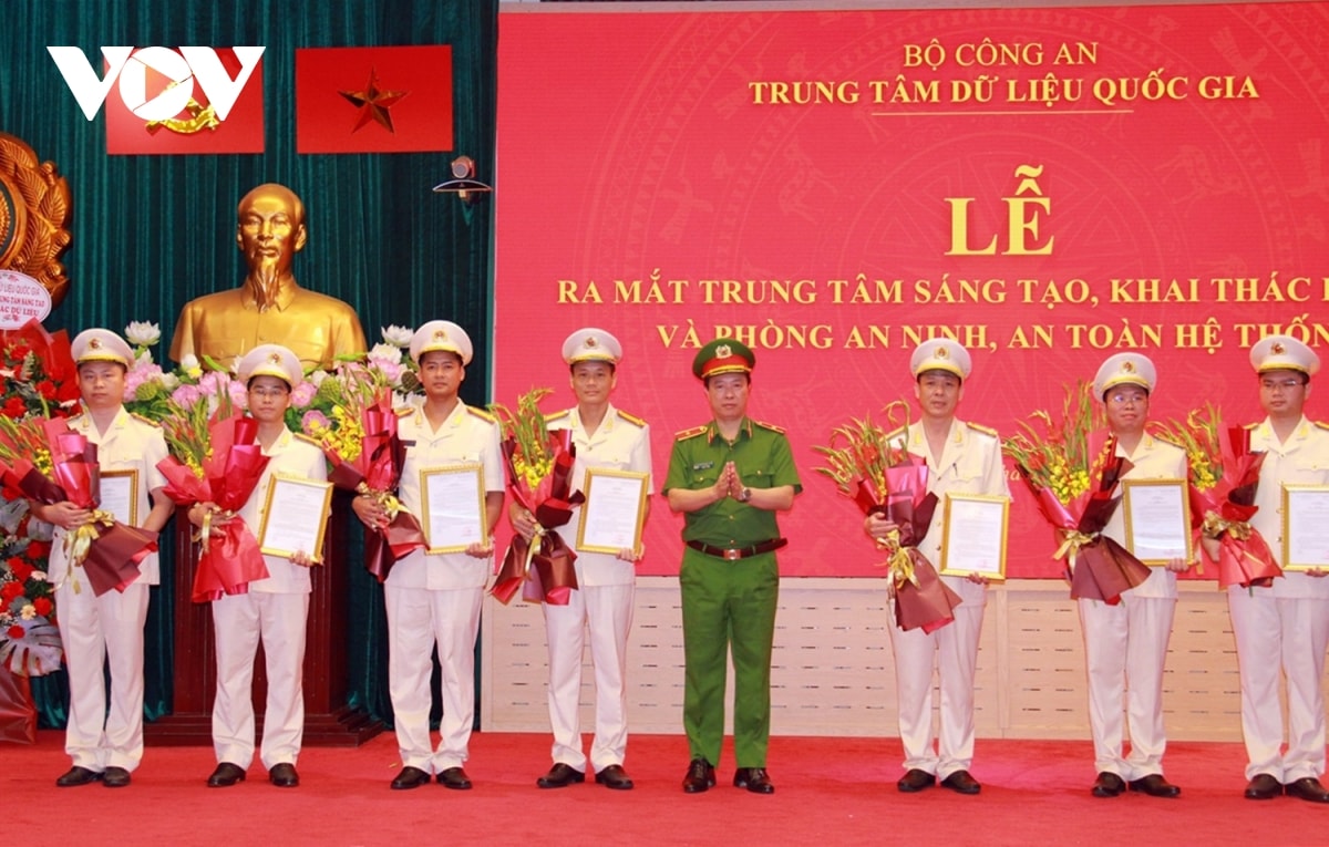 bộ công an ra mắt trung tâm sáng tạo, khai thác dữ liệu và phòng an ninh hệ thống hình ảnh 1 bo cong an ra mat trung tam sang tao, khai thac du lieu va phong an ninh he thong hinh anh 1