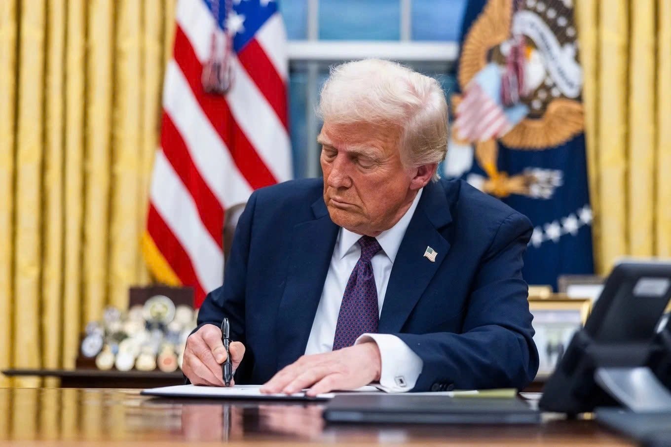 Tổng thống Mỹ Donald Trump. (Ảnh: EPA)