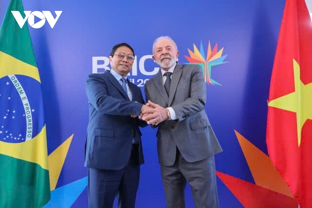 thủ tướng phạm minh chính hội đàm với tổng thống brazil hình ảnh 1 thu tuong pham minh chinh hoi dam voi tong thong brazil hinh anh 1