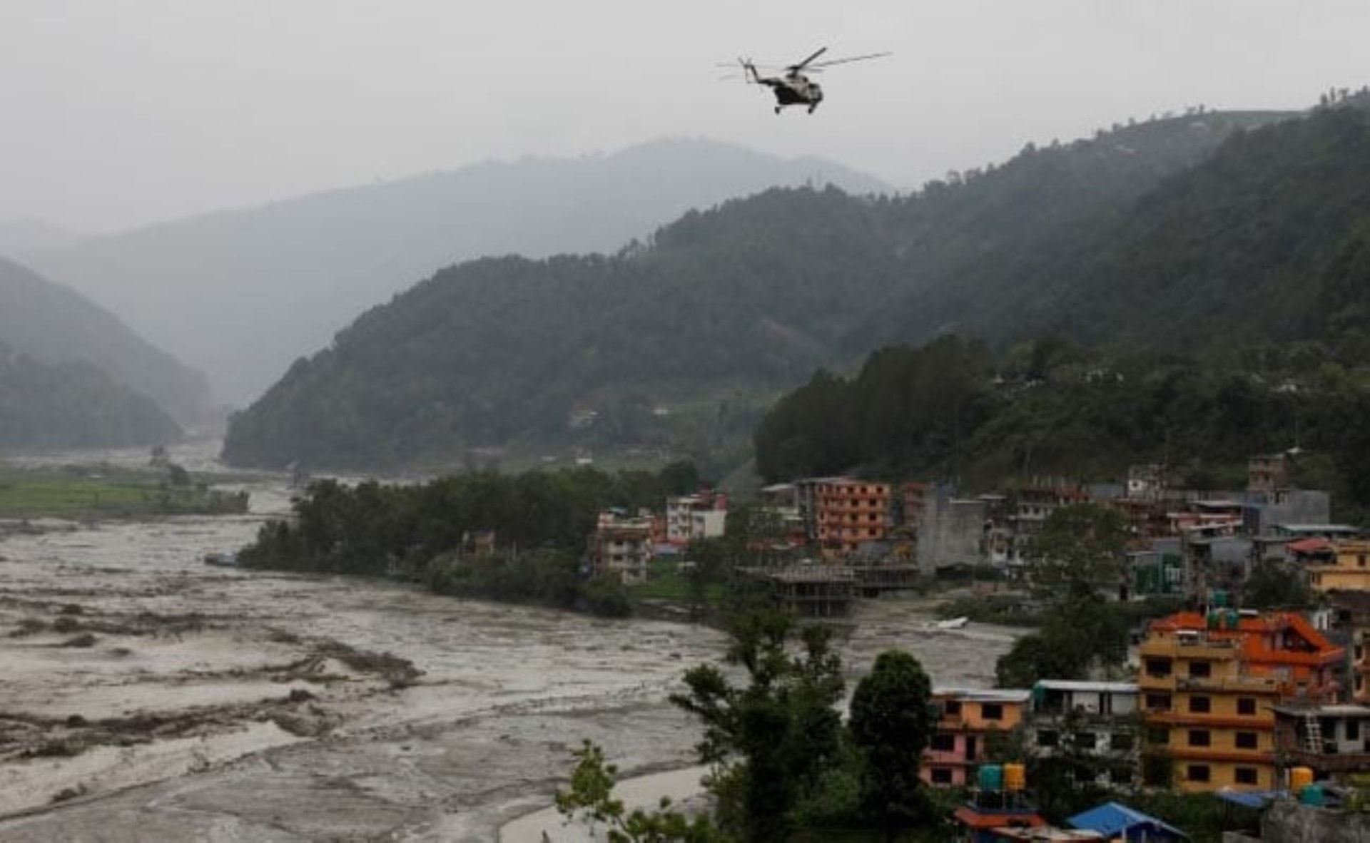 Nepal đối diện mới lũ lụt mỗi năm trong mùa gió mùa. (Ảnh minh họa)