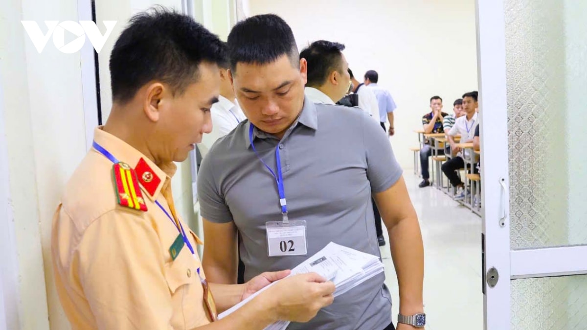 kiem soat chat viec thi bang lai xe giup xay dung van hoa giao thong an toan hinh anh 1
