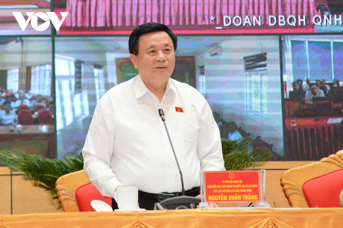 Ông nguyễn xuân thắng tiếp xúc cử tri quảng ninh hình ảnh 1 Ong nguyen xuan thang tiep xuc cu tri quang ninh hinh anh 1