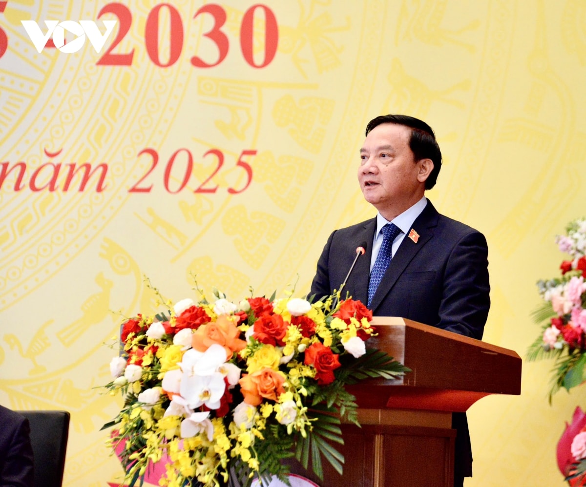 chủ tịch quốc hội trần thanh mẫn dự Đại hội Đảng bộ văn phòng quốc hội hình ảnh 4 chu tich quoc hoi tran thanh man du Dai hoi Dang bo van phong quoc hoi hinh anh 4
