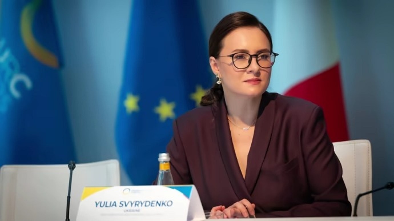 Bà Yulia Svyrydenko.