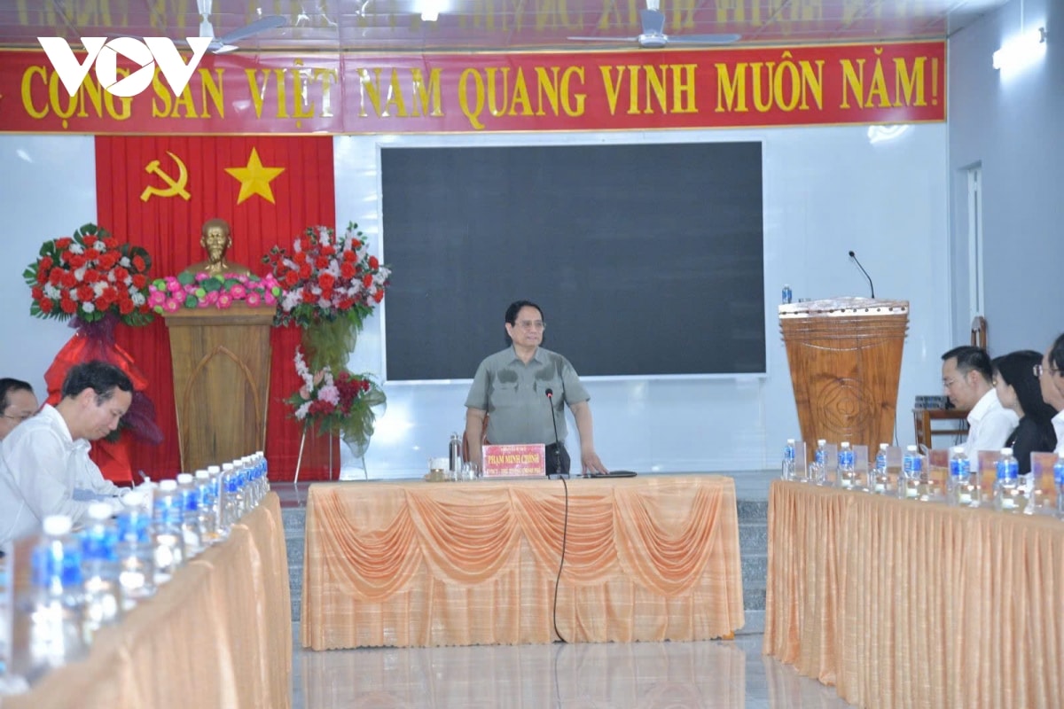 thủ tướng phạm minh chính kiểm tra mô hình hành chính mới tại an giang, Đồng tháp hình ảnh 3 thu tuong pham minh chinh kiem tra mo hinh hanh chinh moi tai an giang, Dong thap hinh anh 3