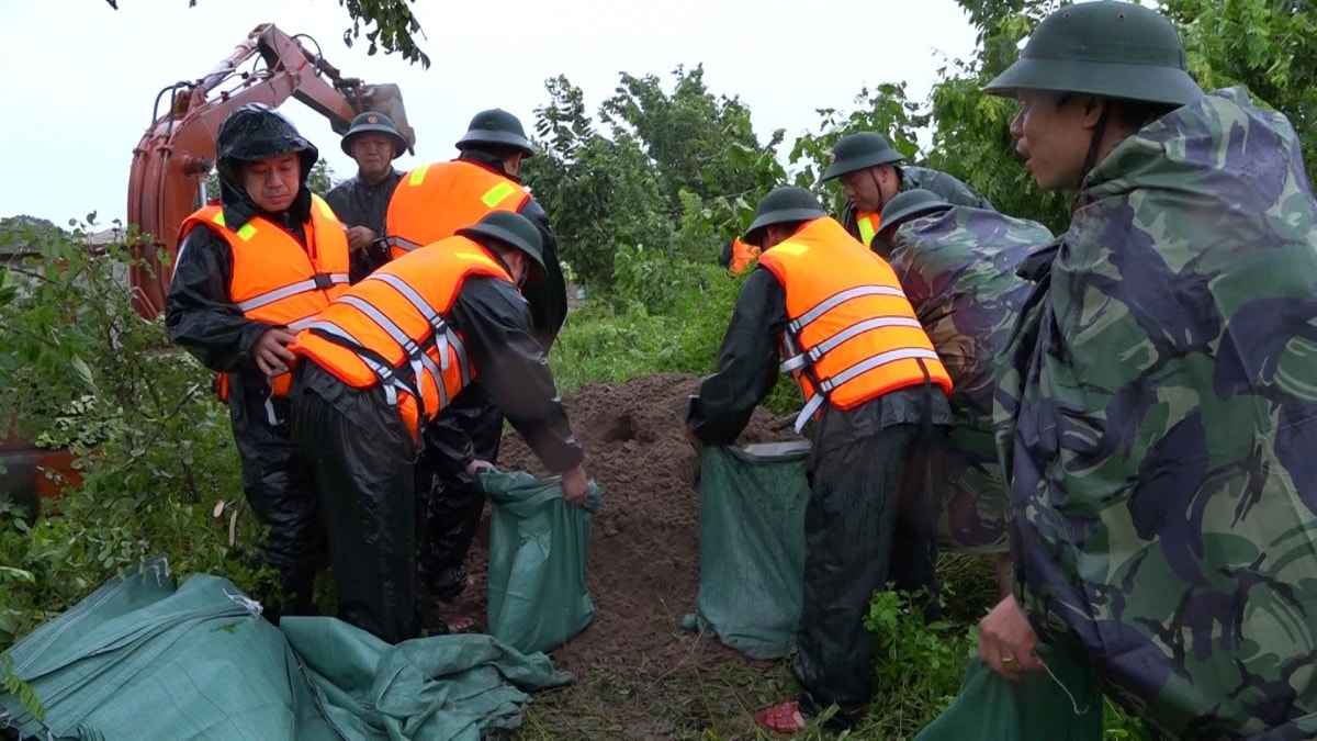 bộ quốc phòng thông tin sự cố vỡ đê bối tại hưng yên do bão số 3 hình ảnh 2 bo quoc phong thong tin su co vo de boi tai hung yen do bao so 3 hinh anh 2
