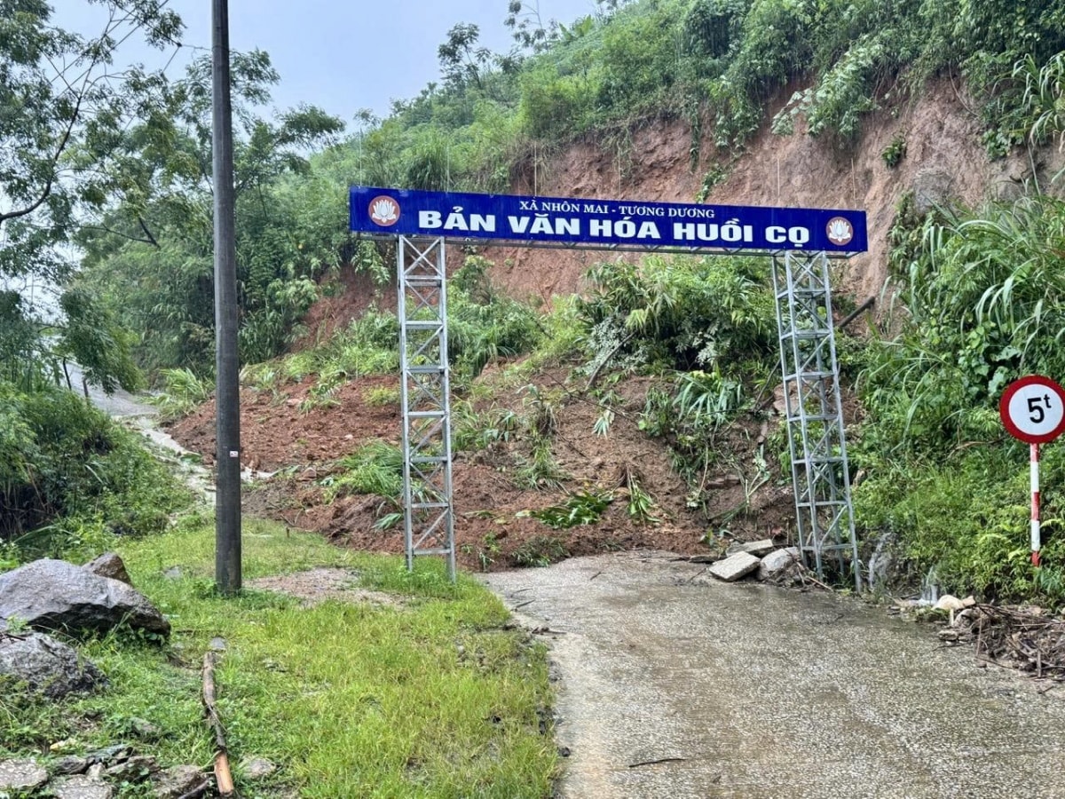 mưa lũ nghiêm trọng chia cắt nhiều đồn biên phòng và xã biên giới nghệ an hình ảnh 1 mua lu nghiem trong chia cat nhieu don bien phong va xa bien gioi nghe an hinh anh 1