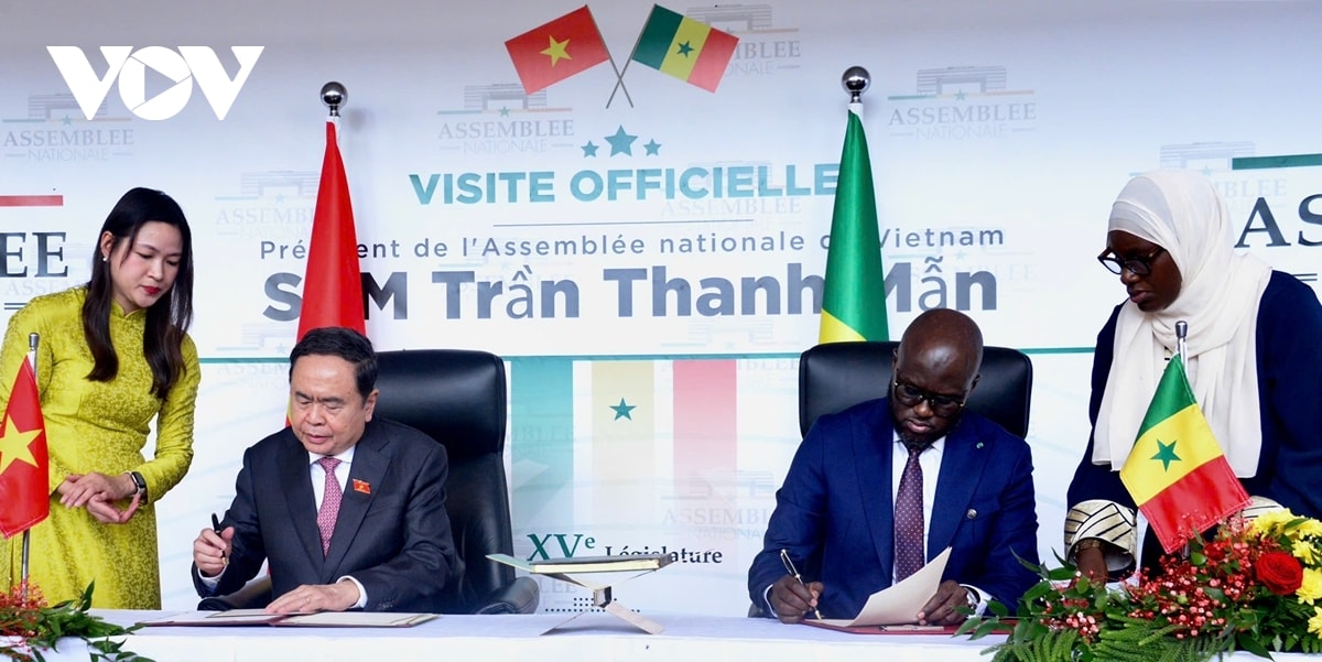 chu tich quoc hoi viet nam - senegal ky thoa thuan hop tac hinh anh 1