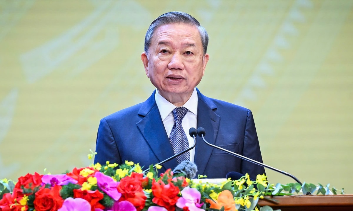 Tổng Bí thư Tô Lâm. (Ảnh: Thành Đạt)