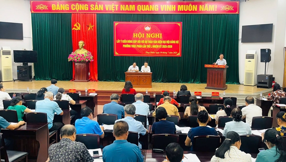Dai hoi Dang bo cap xa sau sap nhap nhin lai tiem nang, xac dinh huong di hinh anh 1