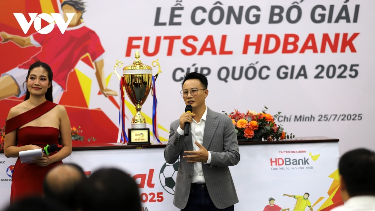 khởi động giải futsal hdbank cúp quốc gia 2025 hình ảnh 5 khoi dong giai futsal hdbank cup quoc gia 2025 hinh anh 5