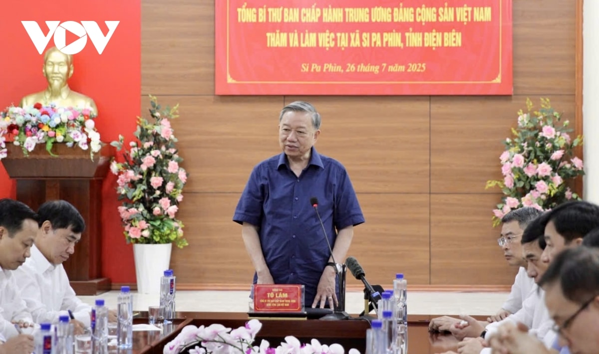 tong bi thu to lam lam viec voi chinh quyen xa vung bien gioi tinh Dien bien hinh anh 3